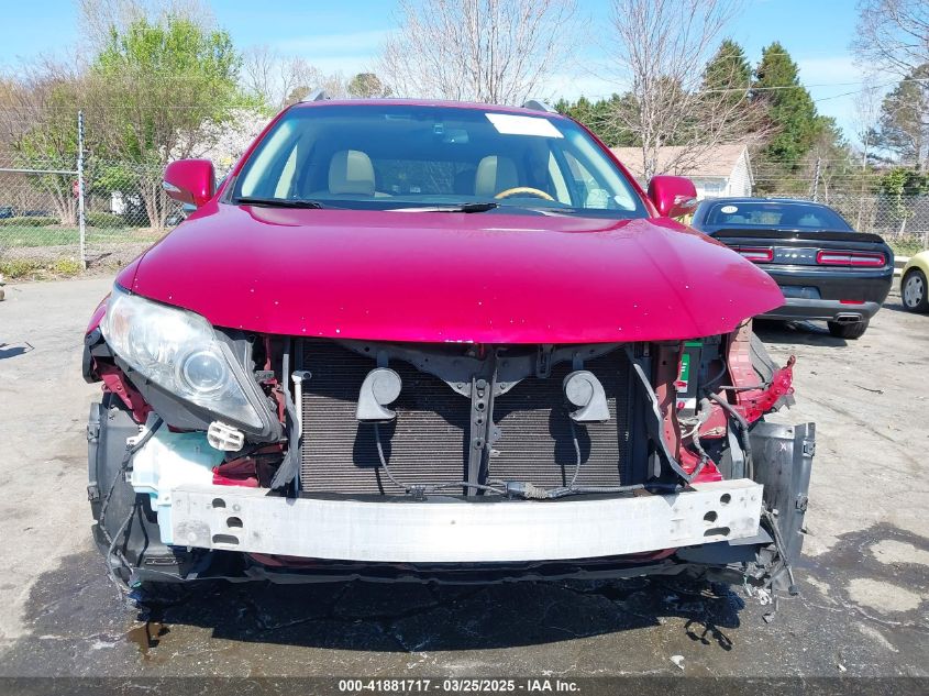 2012 Lexus Rx 350 VIN: 2T2ZK1BAXCC076487 Lot: 41881717