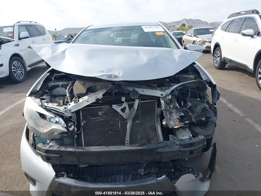 2016 TOYOTA COROLLA VIN: 2T1BURHE0GC653395