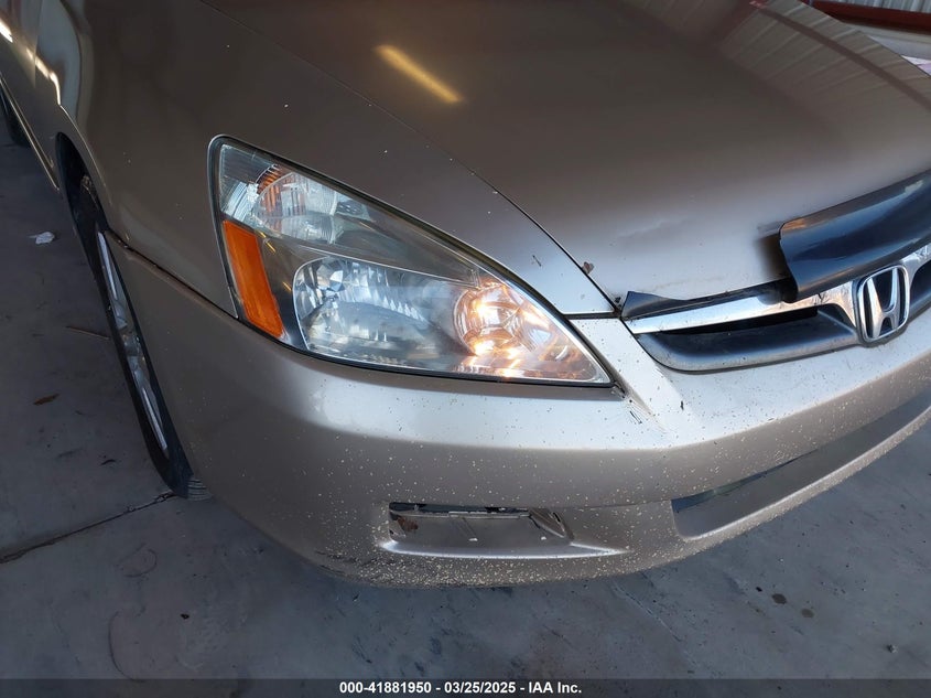 2006 HONDA ACCORD VIN: 1HGCM66596A066932
