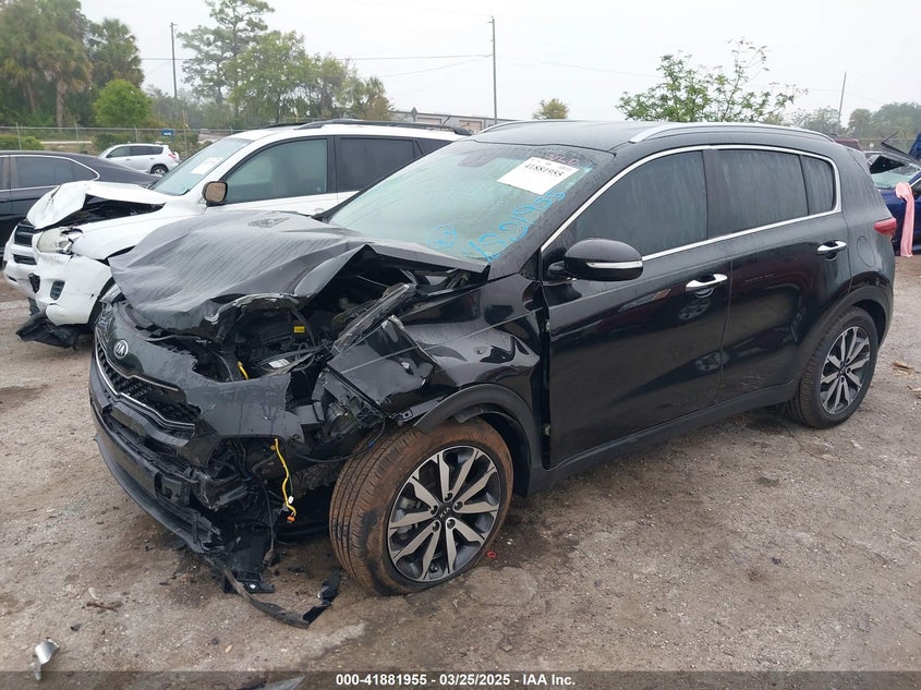 VIN KNDPN3AC6K7497446 2019 KIA SPORTAGE EX