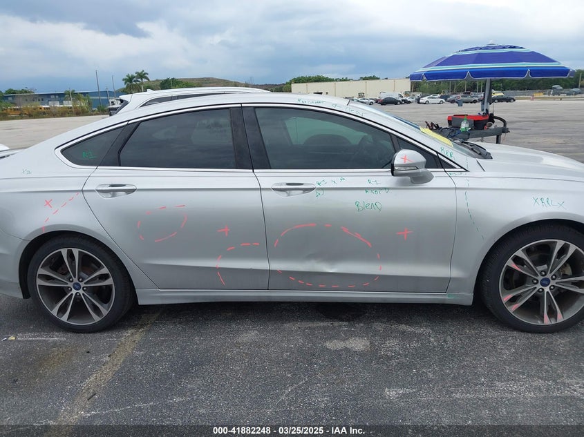 2017 FORD FUSION VIN: 3FA6P0K92HR262461