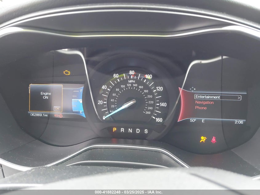 2017 FORD FUSION VIN: 3FA6P0K92HR262461