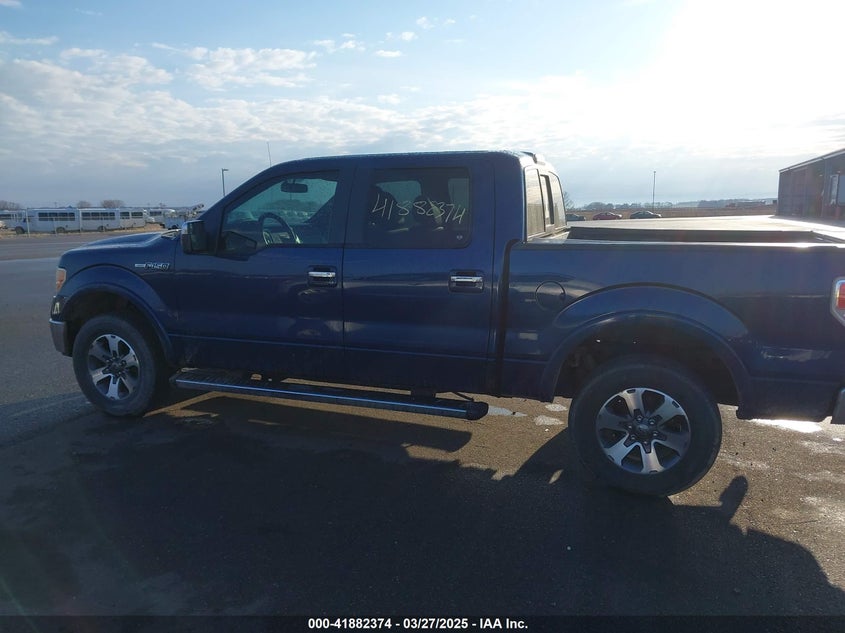 2011 FORD F-150 VIN: 1FTFW1EFXBFC38983