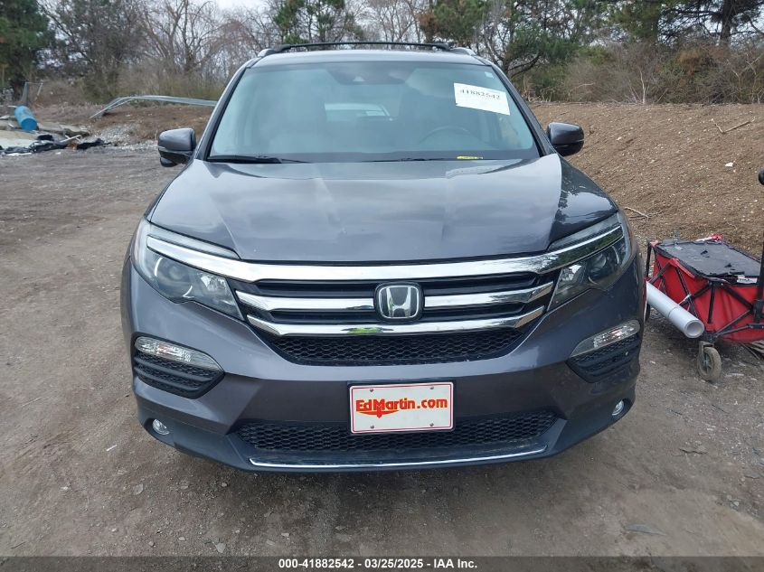 2017 HONDA PILOT TOURING - 5FNYF6H92HB012090