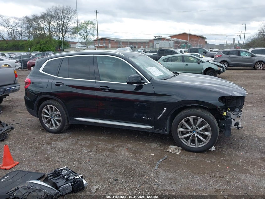 2018 BMW X3 xDrive30I VIN: 5UXTR9C56JLC73430 Lot: 41882646