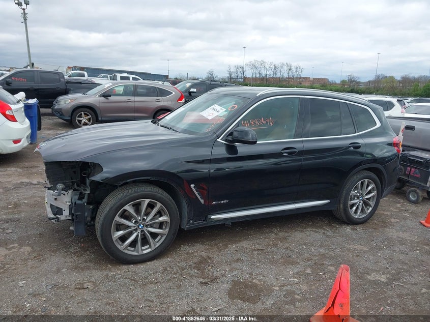 2018 BMW X3 xDrive30I VIN: 5UXTR9C56JLC73430 Lot: 41882646