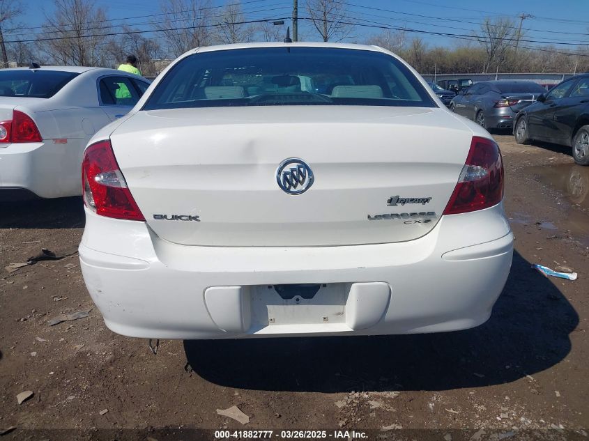 2007 Buick Lacrosse Cxs VIN: 2G4WE587471117259 Lot: 41882777