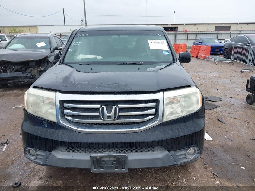 2012 HONDA PILOT VIN: 5FNYF3H4XCB003827