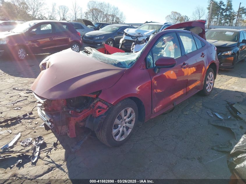 Vin: jtdepmae3nj194348, lot: 42374127, toyota corolla le 20222