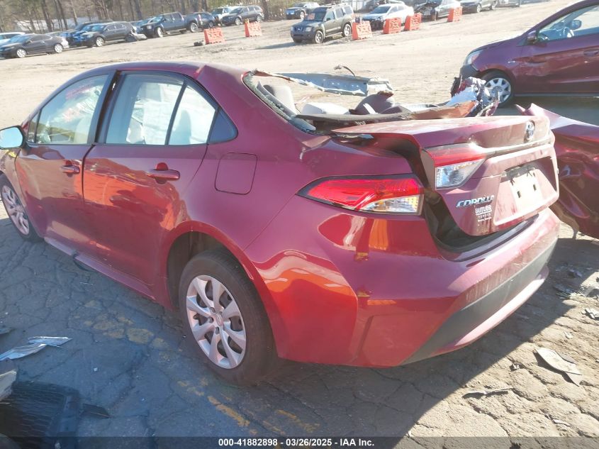 Vin: jtdepmae3nj194348, lot: 42374127, toyota corolla le 20223