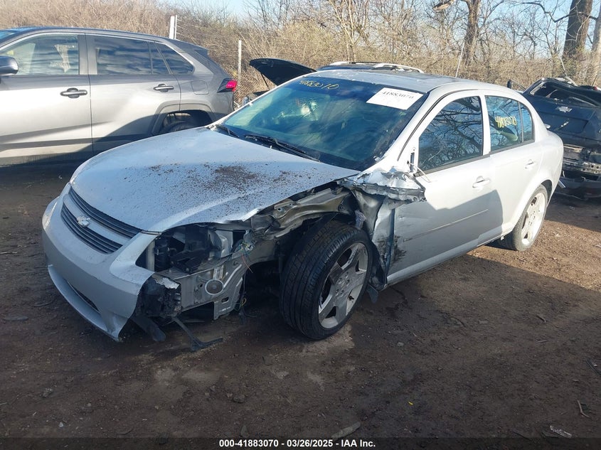 2008 CHEVROLET COBALT VIN: 1G1AM58B487213895
