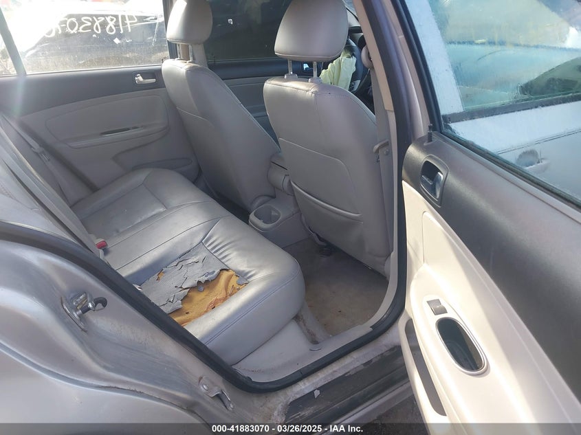 2008 CHEVROLET COBALT VIN: 1G1AM58B487213895
