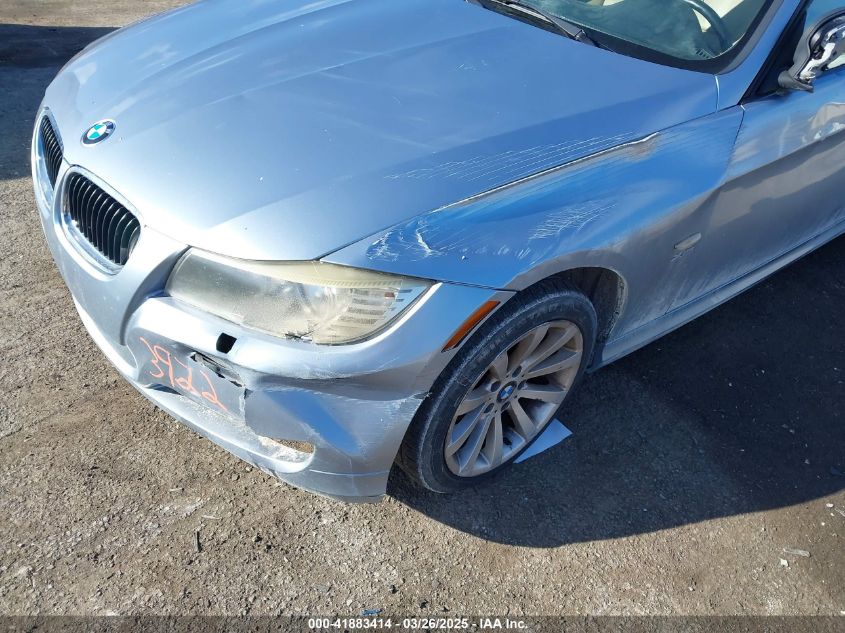 2011 BMW 328I xDrive VIN: WBAPK5C54BA660498 Lot: 41883414