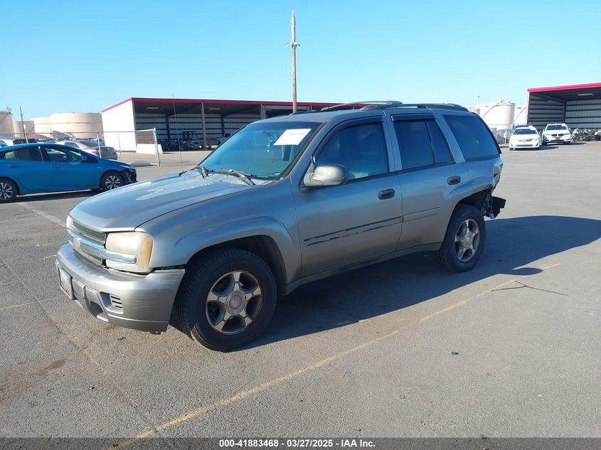 2008 CHEVROLET TRAILBLAZER VIN: 1GNDS13S282109887