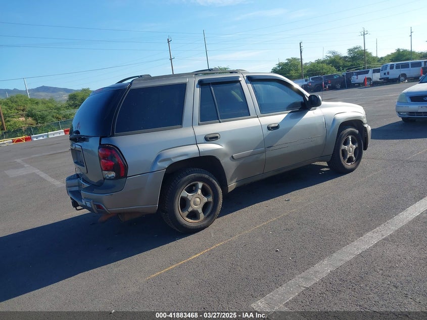2008 CHEVROLET TRAILBLAZER VIN: 1GNDS13S282109887