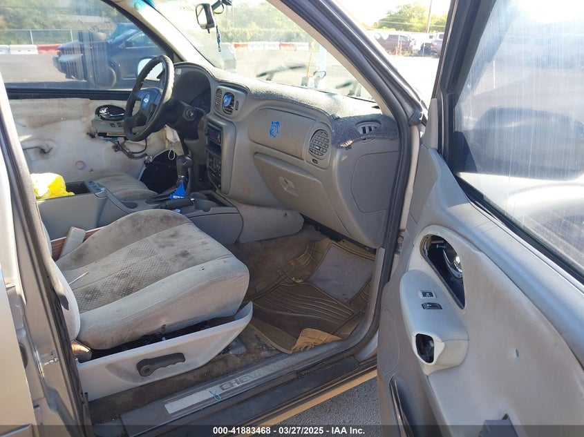 2008 CHEVROLET TRAILBLAZER VIN: 1GNDS13S282109887