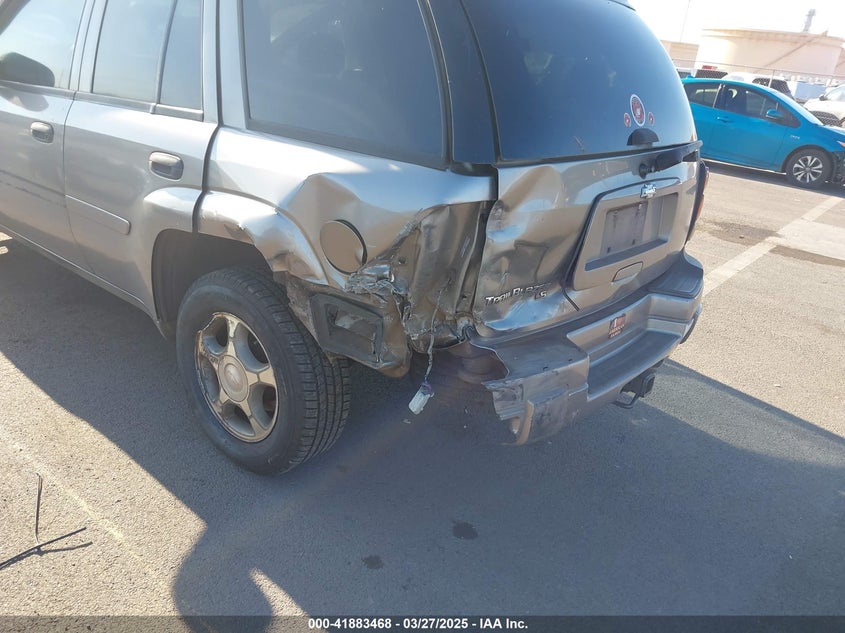 2008 CHEVROLET TRAILBLAZER VIN: 1GNDS13S282109887