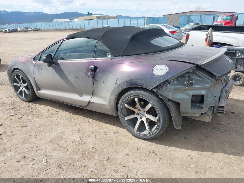 2007 MITSUBISHI ECLIPSE SPYDER VIN: 4A3AL35T17E004469