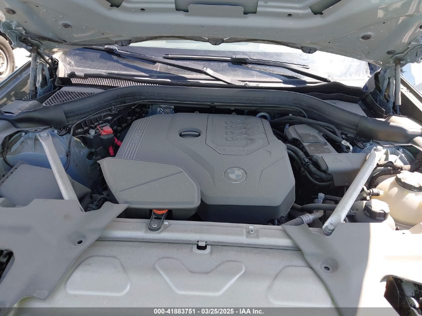 2023 BMW X3 Sdrive30I VIN: 5UX43DP06P9P14371 Lot: 41883751