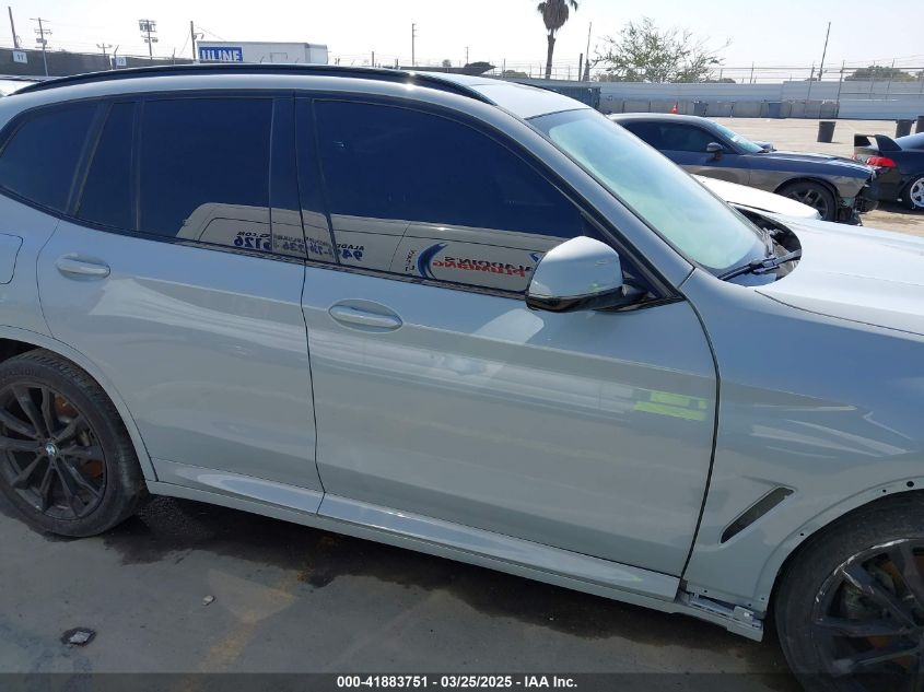 2023 BMW X3 Sdrive30I VIN: 5UX43DP06P9P14371 Lot: 41883751