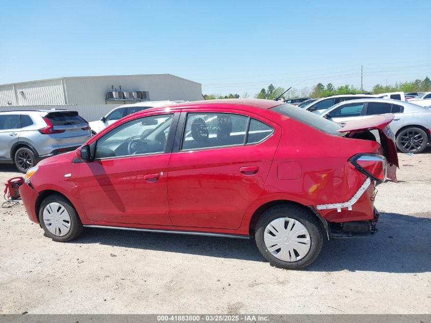 2024 Mitsubishi Mirage G4 Black Edition/Es/Le VIN: ML32FUFJ8RHF16917 Lot: 41883800