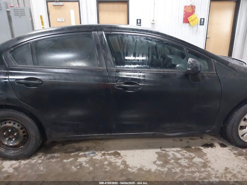 2012 Honda Civic VIN: 2HGSB2S58CH327993 Lot: 41883950