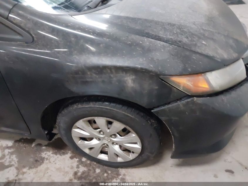 2012 Honda Civic VIN: 2HGSB2S58CH327993 Lot: 41883950