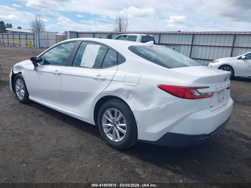 2025 TOYOTA CAMRY VIN: 4T1DAACK1SU009153
