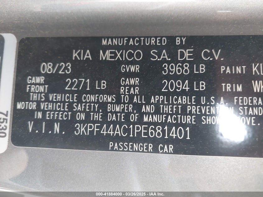 2023 KIA FORTE GT - 3KPF44AC1PE681401