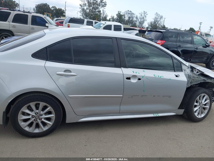 2021 TOYOTA COROLLA VIN: JTDVPMAE7MJ160881