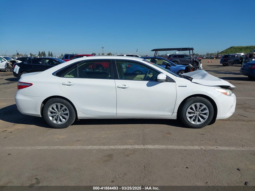 2015 TOYOTA CAMRY HYBRID VIN: 4T1BD1FK2FU165072
