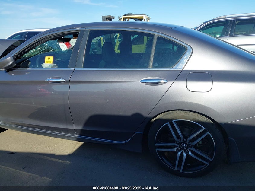 2016 HONDA ACCORD VIN: 1HGCR2F55GA075610