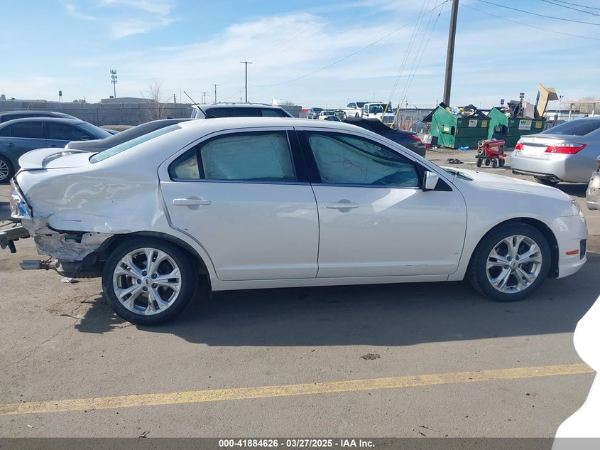 2012 FORD FUSION VIN: 3FAHP0HA5CR109589