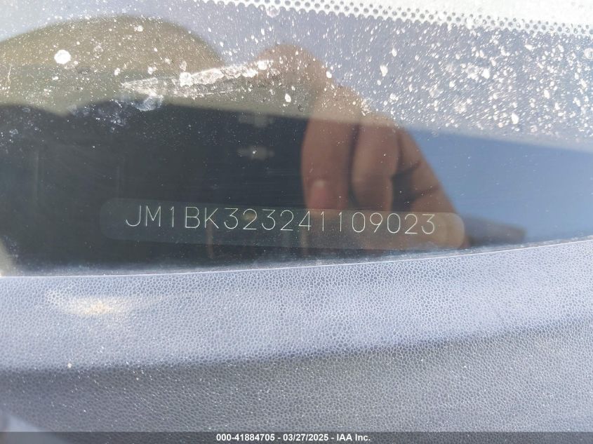 2004 Mazda Mazda3 S VIN: JM1BK323241109023 Lot: 41884705