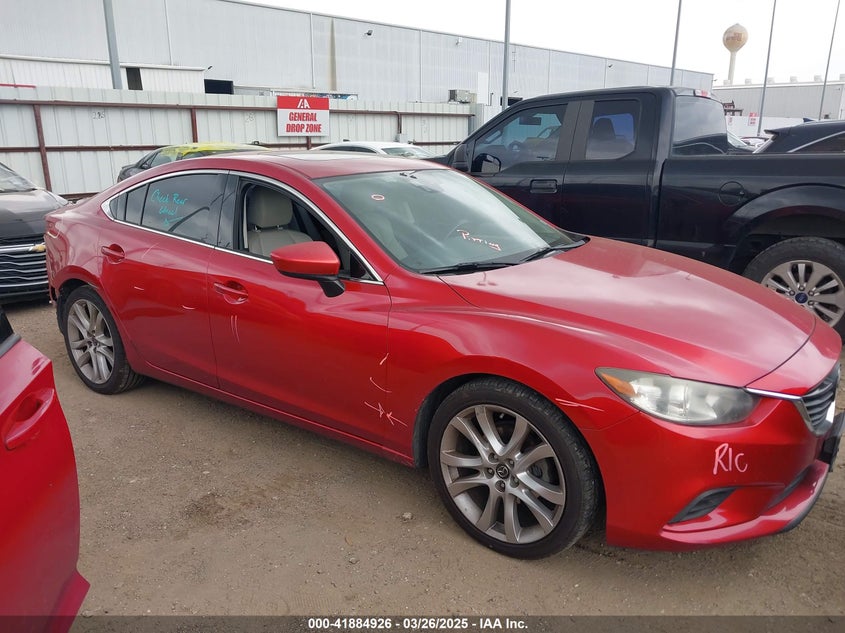 2015 MAZDA MAZDA6 VIN: JM1GJ1T50F1212554