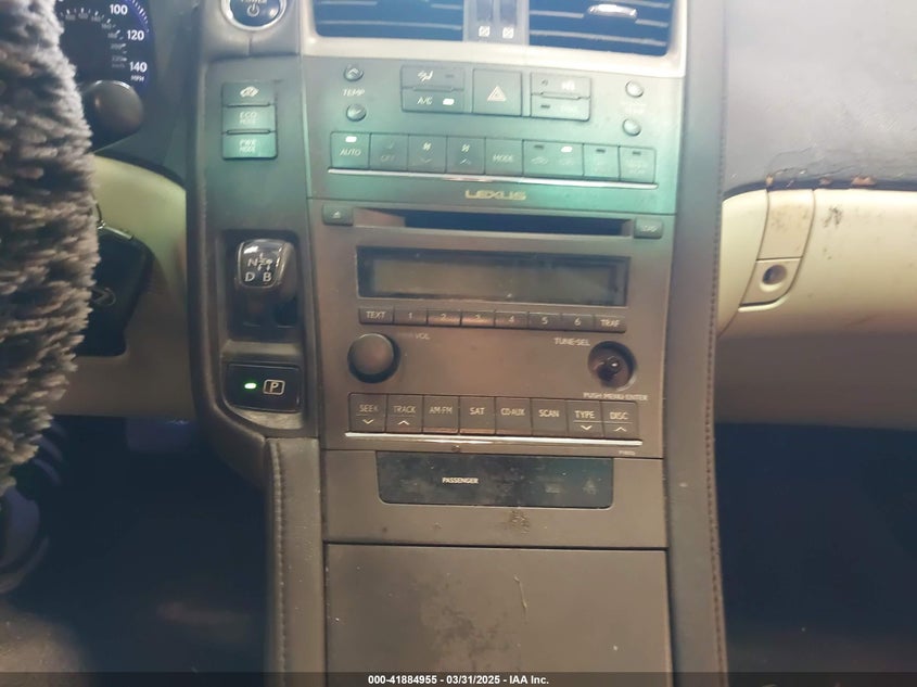 2010 LEXUS HS VIN: JTHBB1BAXA2005211