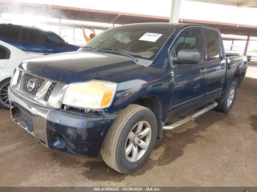 2008 NISSAN TITAN VIN: 1N6AA07D98N327423