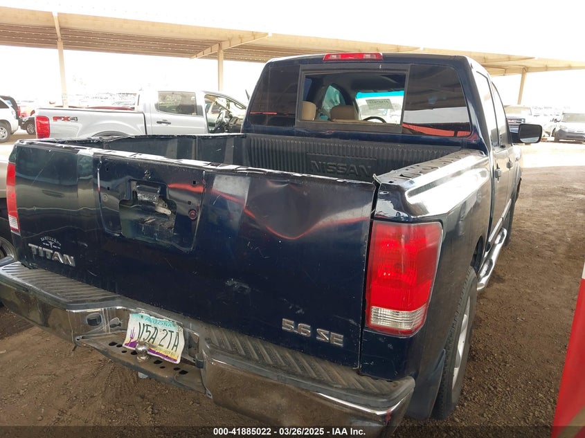 2008 NISSAN TITAN VIN: 1N6AA07D98N327423
