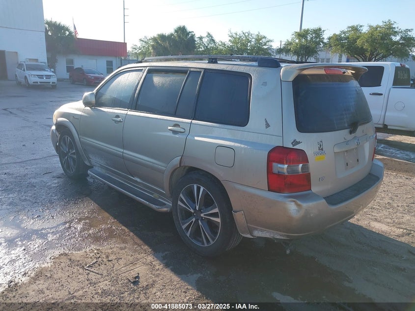 2006 TOYOTA HIGHLANDER VIN: JTEDP21A160107112