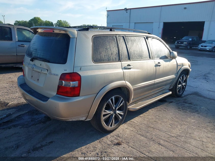 2006 TOYOTA HIGHLANDER VIN: JTEDP21A160107112