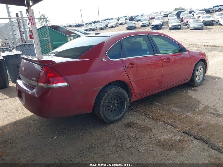 2008 CHEVROLET IMPALA VIN: 2G1WT58K389232171