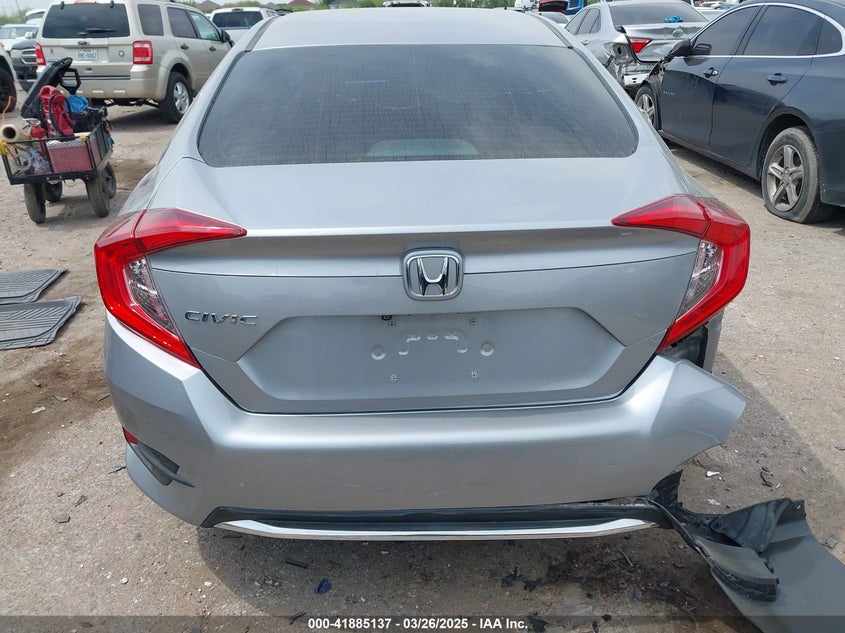 2019 HONDA CIVIC VIN: 19XFC2F66KE026931