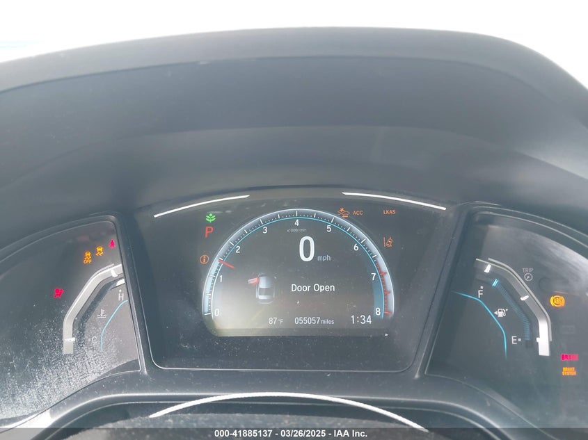 2019 HONDA CIVIC VIN: 19XFC2F66KE026931