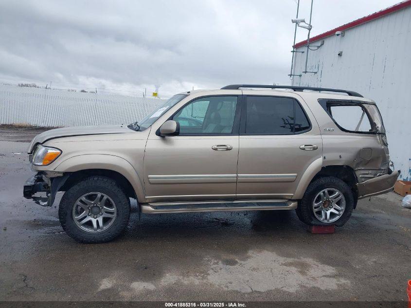 2007 Toyota Sequoia Sr5 V8 VIN: 5TDBT44A77S289234 Lot: 41885316