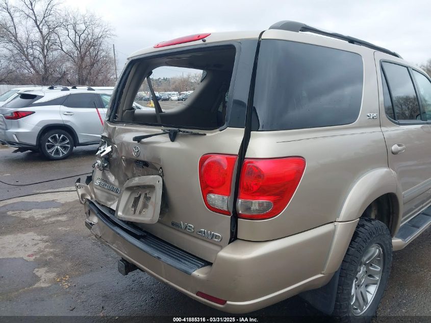 2007 Toyota Sequoia Sr5 V8 VIN: 5TDBT44A77S289234 Lot: 41885316
