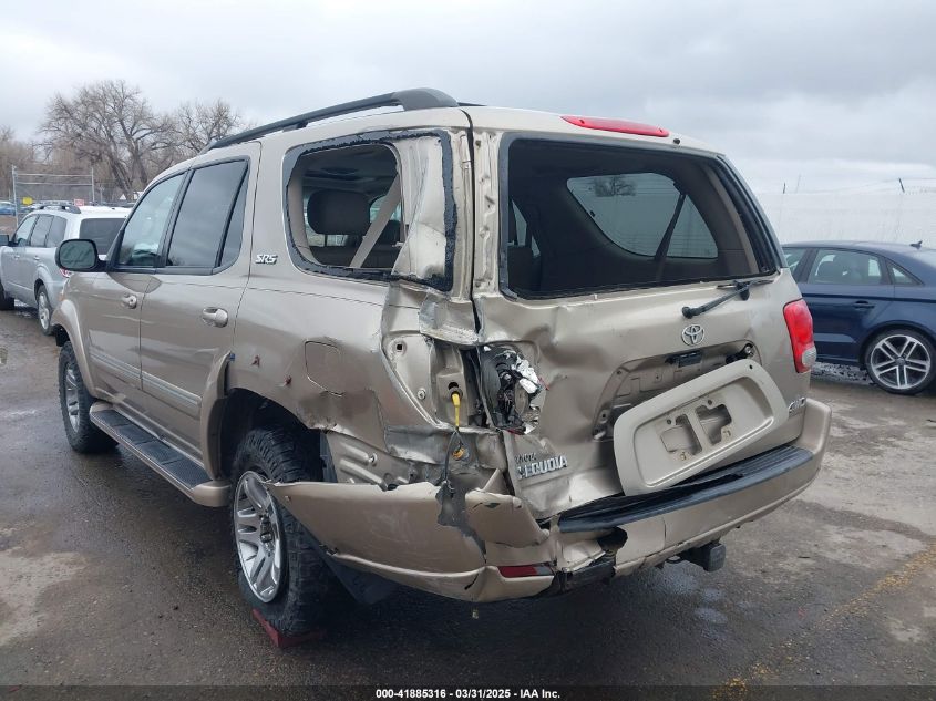 2007 Toyota Sequoia Sr5 V8 VIN: 5TDBT44A77S289234 Lot: 41885316