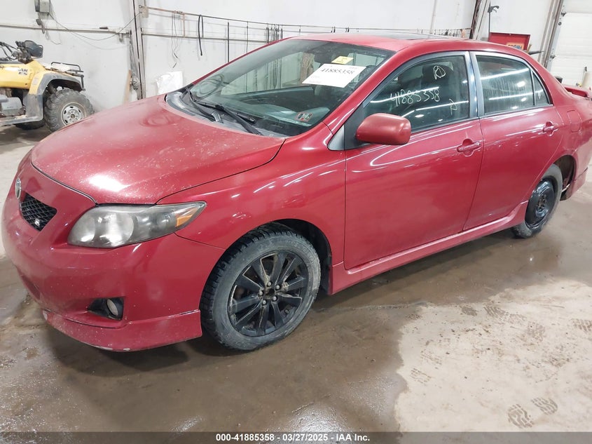 2009 TOYOTA COROLLA VIN: 2T1BU40E29C174283