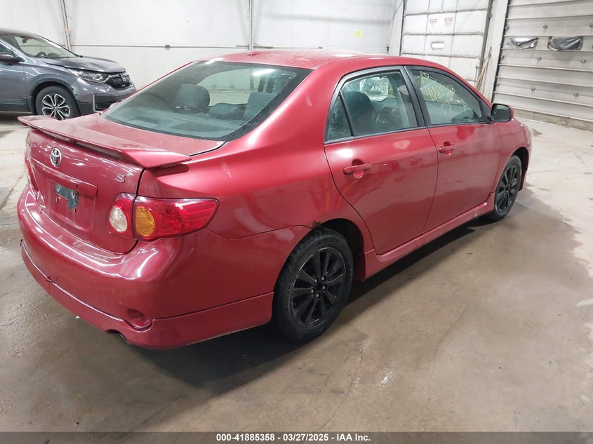 2009 TOYOTA COROLLA VIN: 2T1BU40E29C174283