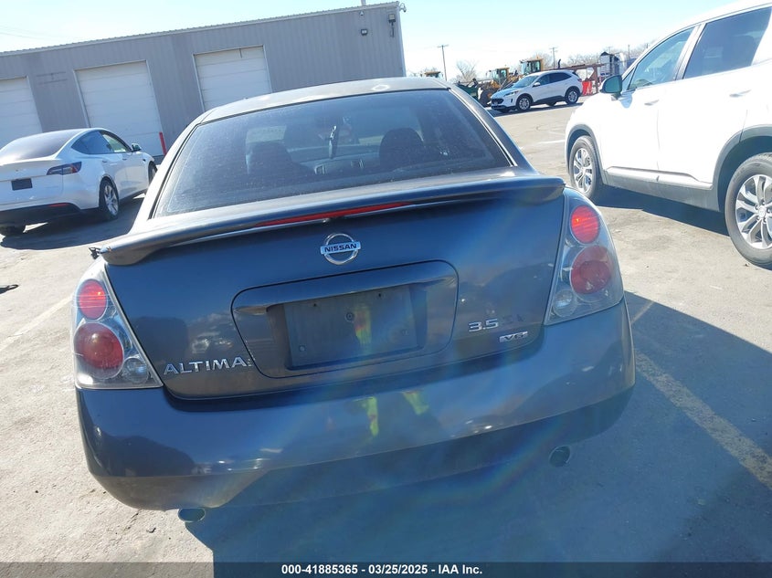 2006 NISSAN ALTIMA VIN: 1N4BL11D46N301024