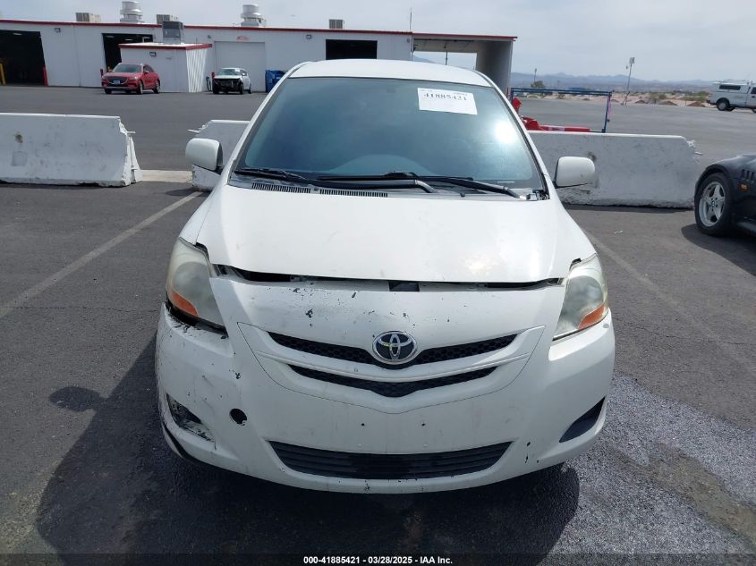 2008 Toyota Yaris VIN: JTDBT923384037379 Lot: 41885421